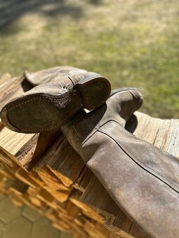 Predam stare vojenske čižmy - 3