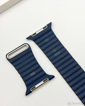 Apple Watch Leather Loop - Diver Blue - 44/45/46MM - 3