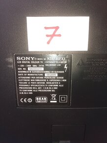 Predám Sony KDL-46EX1 – 7 - 3