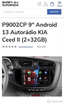 Auto rádio Kia ceed - 3
