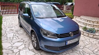 VOLKSWAGEN TOURAN 1.6 TDI 77KW Modra Metalíza - 3
