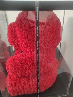 Veľký medveď z ruží 63cm - 3