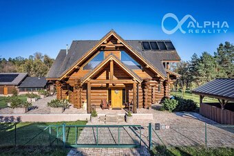 Zrubový rodinný dom so stavebným pozemkom, Veľká Lomnica - 3