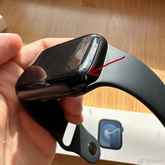 Apple Watch Series 9 – 45mm Midnight – Ako nové + Záruka - 3