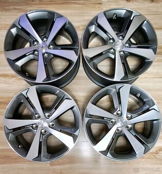 ✅ R17 ®️ Originál Peugeot alu disky 5x108 - 3