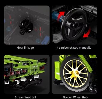 Programovatelná RC stavebnice - 718 dílků - 3