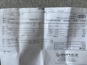 Kalíšky moderátoru AirMarks Katran C/CB - 3