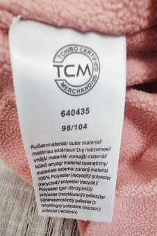 Detské dievčenské  oteplovačky Tchibo 98/104 - 3