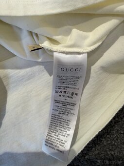 Gucci biele tričko s potlačou - 3