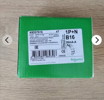 Prúdový chránič Schneider Acti9-iDPN - 3