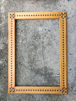 Masívny drevený rám 70 x 50cm - 3