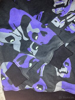 Mikina Freak premium camo allover hoodie (black) - 3