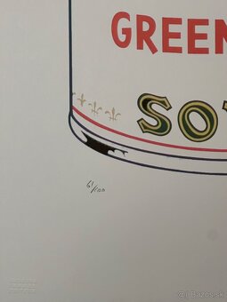 Andy Warhol "Campbells Green Pea" Limitovaná edícia_Certif - 3