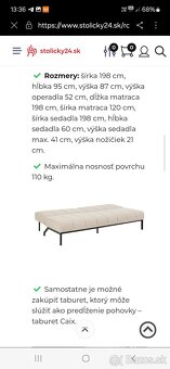 Dizajnova rozkladacia sedacka - 3