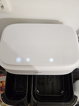 Fritéza teplovzdušná Philips Airfryer Dual Basket 9 l, NA353 - 3
