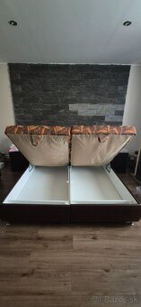 Kožená posteľ - 3