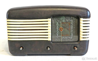 Elektrónkové bakelitové rádio Tesla Talisman 306U - 3