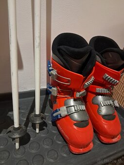 Lyže, lyžiarky + palice - 3