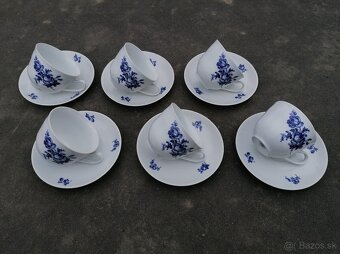 Predám porcelánová sada Modrá ruža - 3