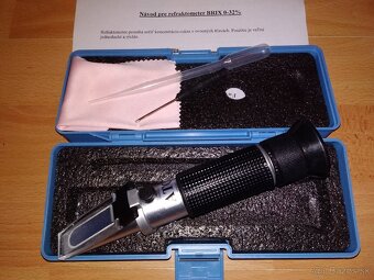 Refraktometer na meranie cukru v kvase 0-32 Brix v boxe - 3