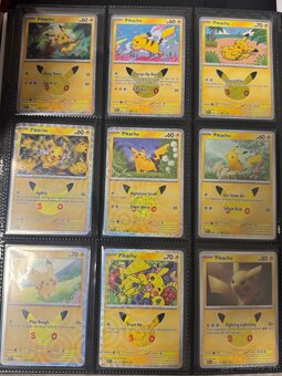 Pokemon 30th pikachu full set 30/30 - 3