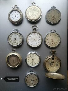 Stare vreckove hodinky plus PRIM hodinky na 8 fotkach - 3