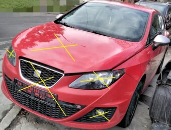 predám MOTOR BTS SEAT IBIZA J6 1.6 2010 DVERE, NÁRAZNÍK - 3
