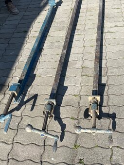 Predám staršie stolárske svorky - 2ks 205 cm, 1ks 154 cm - 3