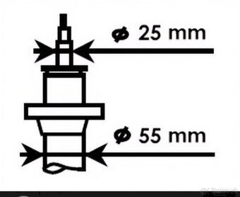 Predne tlmice KYB - 3