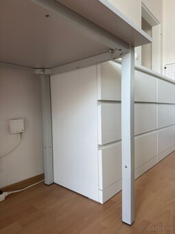 Stol s kovovymi nohami, 200x75x75 - 3