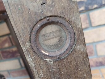 Starožitná drevená vodováha - 3