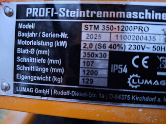 Rezacka Lumag STM 350 - 1200 PRO - 3