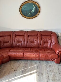 Kožená sedačka Kanapa - 3