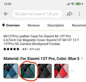 Predám puzdro so sklom na Xiaomi - 3
