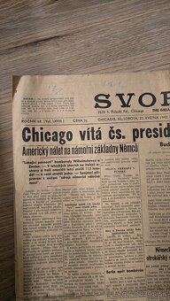 Noviny Čechoslovák a Svornost 1944 - 3