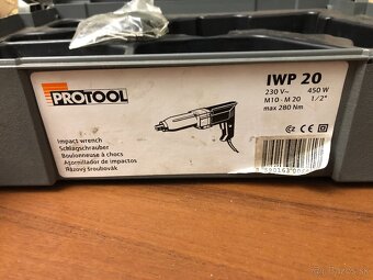 Elektrický rázový uťahovák Protool - 3