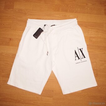 Armani Exchange pánske teplákové šortky - kraťasy - 3
