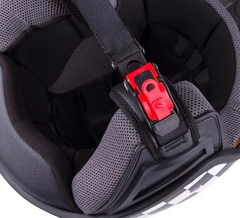 Helma na skúter W-Tec, biela, veľkosť XL (61cm) - 3