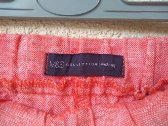 M&S ľanové letné nohavice - 3