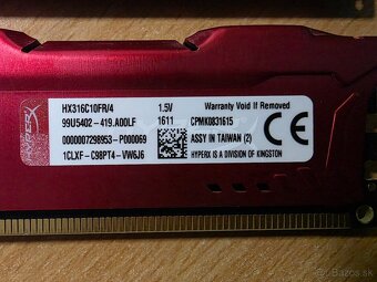 RAM DDR3 Kingston 4GB - 3