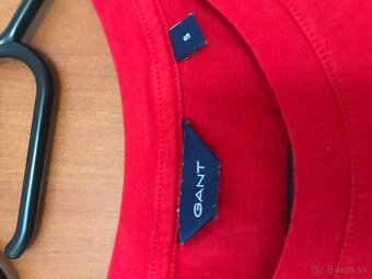 GANT originál Red damske tricko S - 3