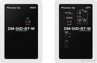Pioneer DJ DM‑50D‑BT‑W (biele), štúdiové monitory, v záruke - 3