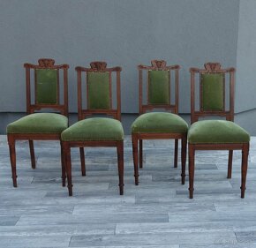 Set starožitných stoličiek – ( 4 KS ). - 3