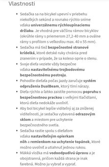 Thule Skvelá Kvalitná Cyklosedačka do 22kg Top stav ako Nová - 3