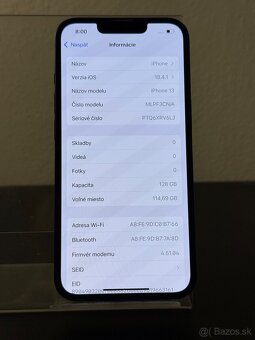 Predám Apple iPhone 13 128GB Black malé Známky používania - 3