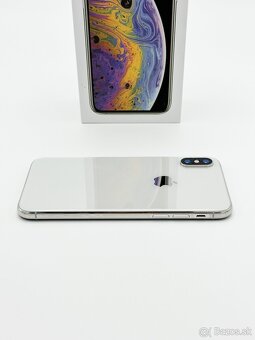 iPhone XS 64GB Silver 100% Zdravie Batérie Zachovalý Stav - 3