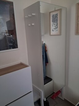 Zostava do predsiene - skriňa, botník, lavička na sedenie - 3