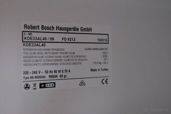 Kombinovaná chladnička s mrazničkou BOSCH - NEREZ - 3