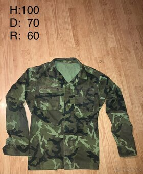 Vojenské maskáčové blúzy - 3