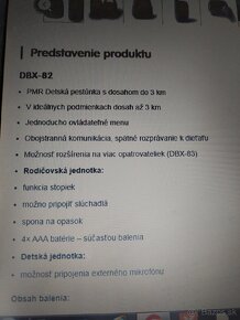 Pestunka-Babyphone s dosahom až 3km - 3